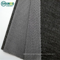 OEKO 55% Polyester 45% Viscose 140gsm Brushed Woven Fusible Interlining Textile for Suit